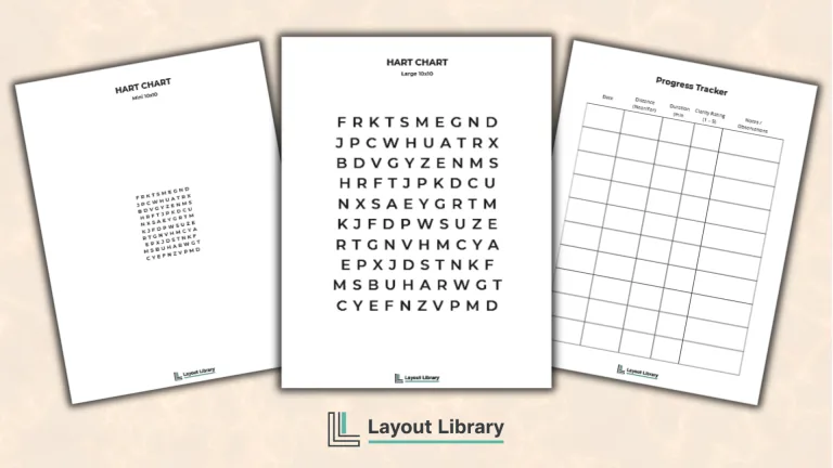 Featured Image - Free Hart Chart Printable