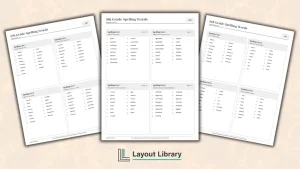Featured Image - Free Printable 6th Grade Spelling Words