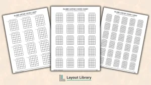 Featured Image - Free Printable Blank Guitar Chord Chart
