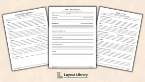 Free Printable Devotional Worksheets Featured Image - Free Printable Devotional Worksheets