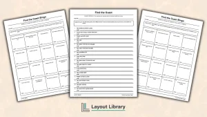 Free Printable Find the Guest Game Featured Image - Free Printable Find the Guest Game