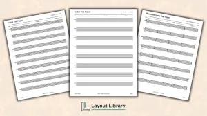Free Printable Guitar Tab Paper Featured Image - Free Printable Guitar Tab Paper