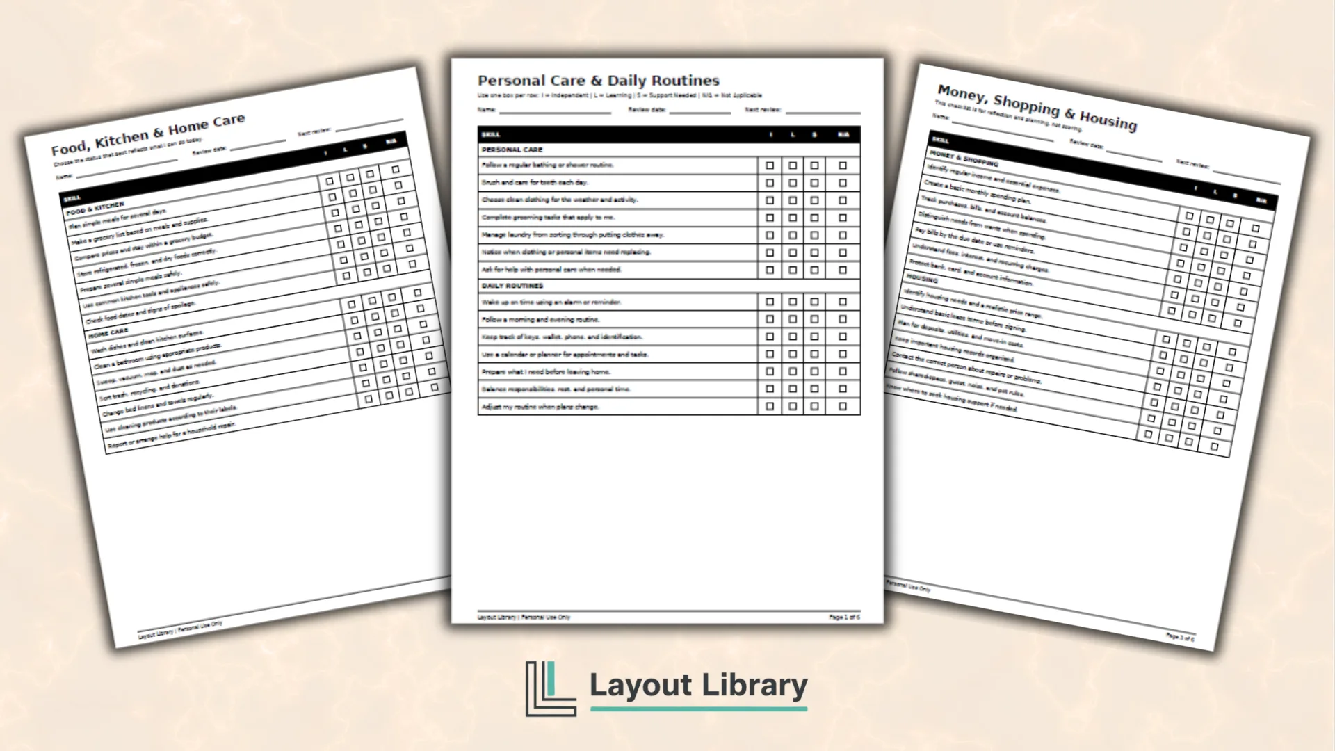 Featured Image - Free Printable Independent Living Skills Checklist