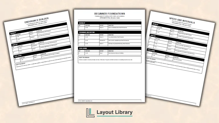 Featured Image - Free Printable Swim Workouts