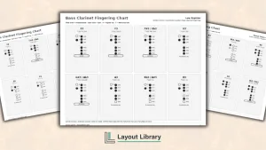 Featured Image - Free Printable Bass Clarinet Fingering Chart