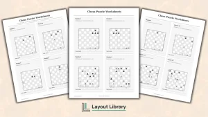 Featured Image - Free Printable Chess Puzzles Worksheets