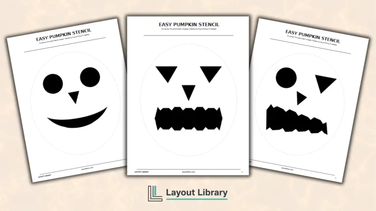 Featured Image - Free Printable Easy Pumpkin Stencils
