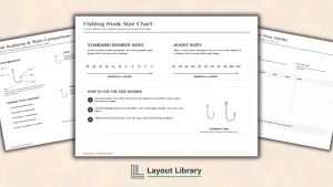 Free Printable Fishing Hook Size Chart Featured Image - Free Printable Fishing Hook Size Chart