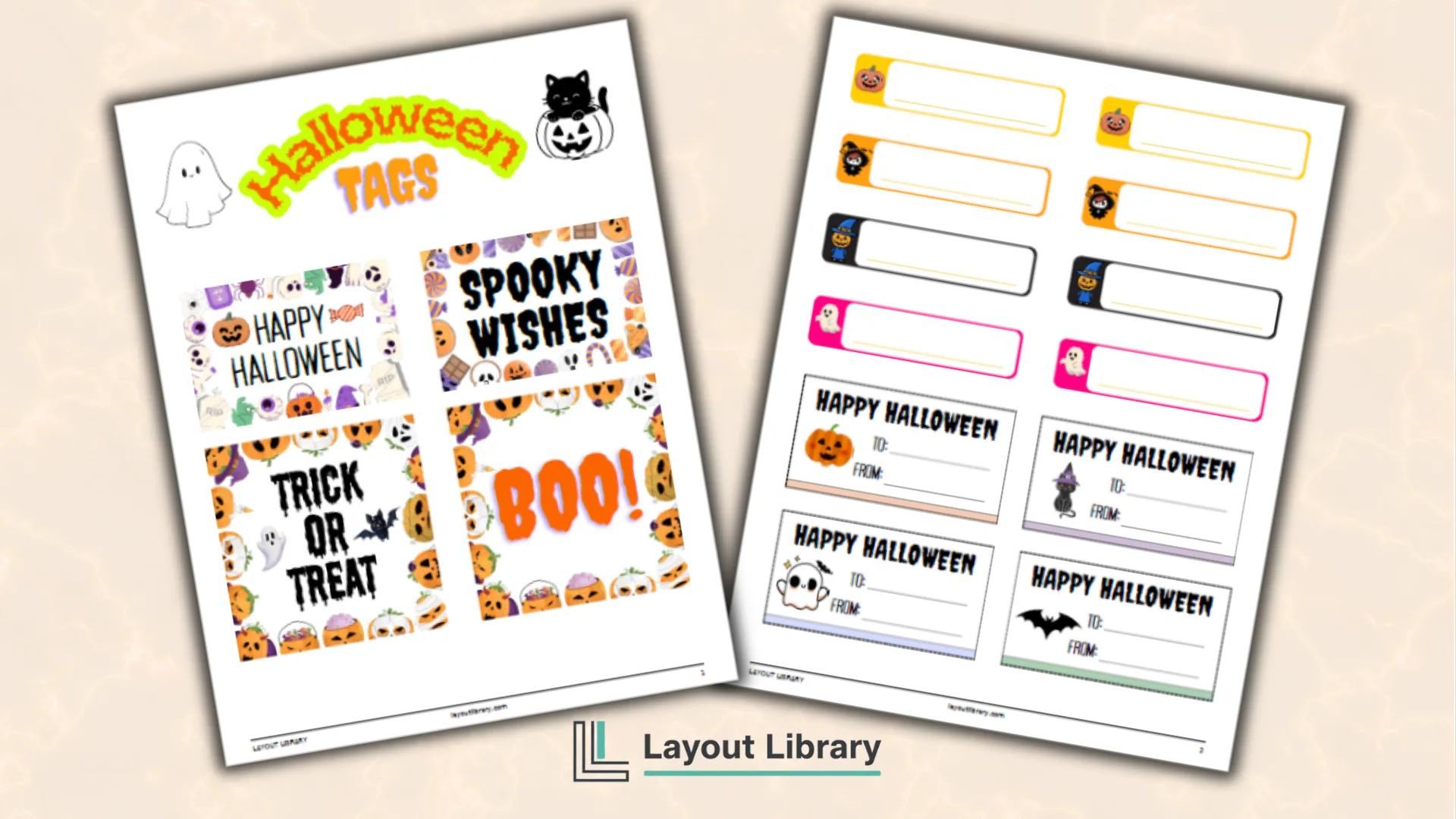 Featured Image - Free Printable Halloween Tags