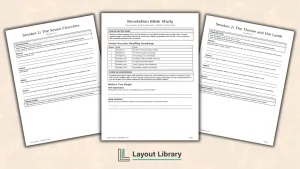 Featured Image - Free Printable Revelation Bible Study