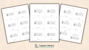 Featured Image - Free Printable Treble Clef Flash Cards
