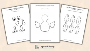 Featured Image - Free Printable Build-a-Turkey Activity