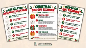 Featured Image - Free Printable Christmas Dice Game