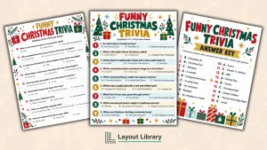 Free Printable Funny Christmas Trivia Questions & Answers Featured Image - Free Printable Funny Christmas Trivia Questions & Answers