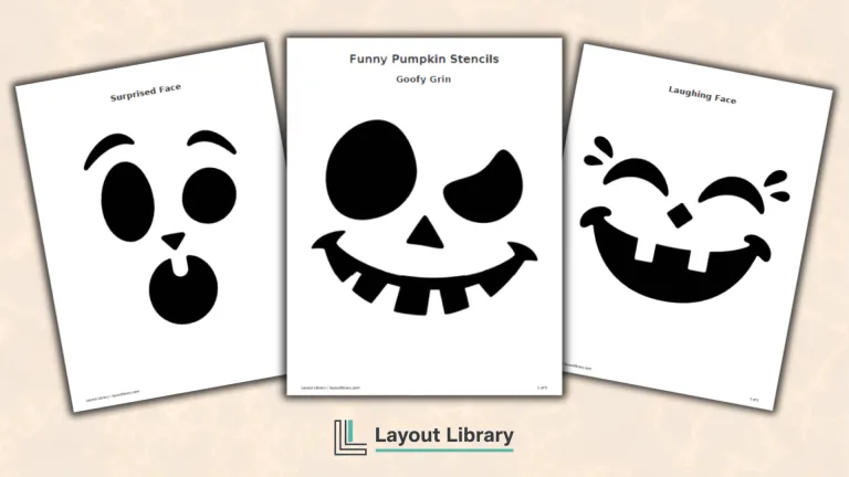 Featured Image - Free Printable Funny Pumpkin Stencils
