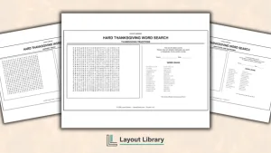 Free Printable Hard Thanksgiving Word Searches Featured Image - Free Printable Hard Thanksgiving Word Search