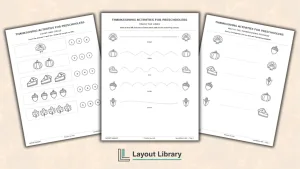 Free Printable Thanksgiving Activities for Preschoolers Featured Image - Free Printable Thanksgiving Activities for Preschoolers