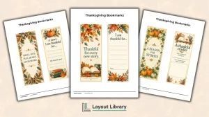 Featured Image - Free Printable Thanksgiving Bookmarks
