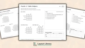 Featured Image - Free Printable Thanksgiving Logic Puzzles
