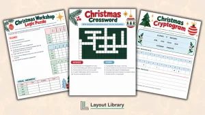 Free Printable Christmas Puzzles With Answers Featured Image - Free Printable Christmas Puzzles