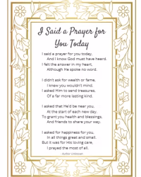 i said a prayer for you today printable - screenshot 2