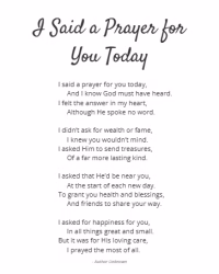 i said a prayer for you today printable - screenshot 3