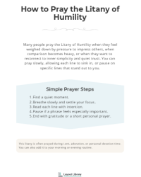 litany of humility printable prayer card - screenshot 2