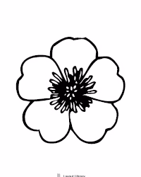 5 Petal Flower Template Screenshot 1