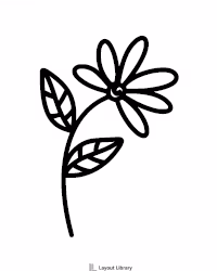 5 Petal Flower Template Screenshot 6