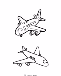 Free Airplane Printable Template Screenshot 1