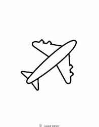 Free Airplane Printable Template Screenshot 6