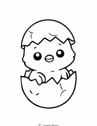 Free Baby Chick Printable Screenshot 2