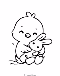Free Baby Chick Printable Screenshot 3