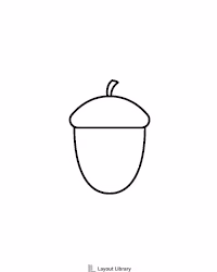Free Printable Acorn Patterns Screenshot 7