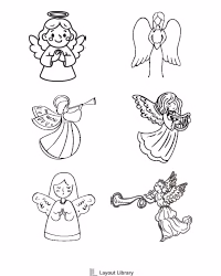 Free Printable Angel Templates Screenshot 7