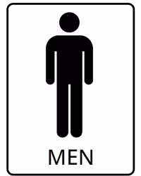 Free Printable Bathroom Signs Screenshot 1