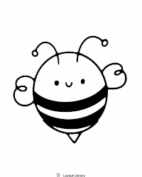 Free Printable Bumble Bee Screenshot 1