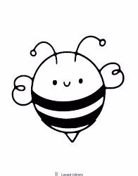 Free Printable Bumble Bee Screenshot 1