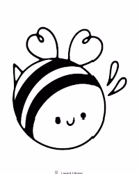 Free Printable Bumble Bee Screenshot 2