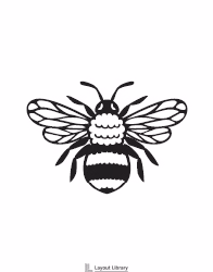 Free Printable Bumble Bee Screenshot 4