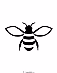 Free Printable Bumble Bee Screenshot 5