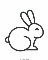 Free Printable Bunny Patterns Screenshot 1