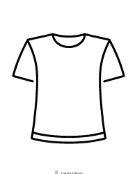 Free Printable T-Shirt Template Screenshot 1