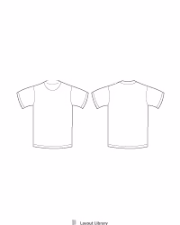 Free Printable T-Shirt Template Screenshot 3