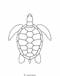 Free Printable Turtle Template Screenshot 2
