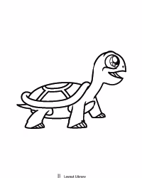 Free Printable Turtle Template Screenshot 3