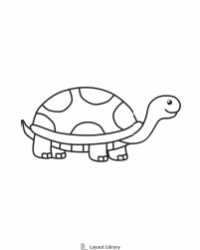 Free Printable Turtle Template Screenshot 5