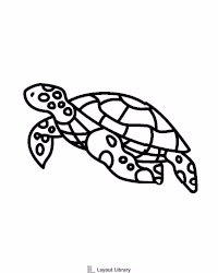 Free Printable Turtle Template Screenshot 7