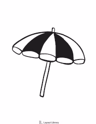 Free Printable Umbrella Pattern Screenshot 7