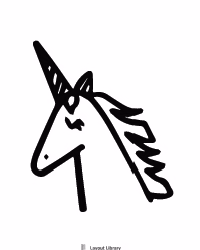 Free Printable Unicorn Template Screenshot 2